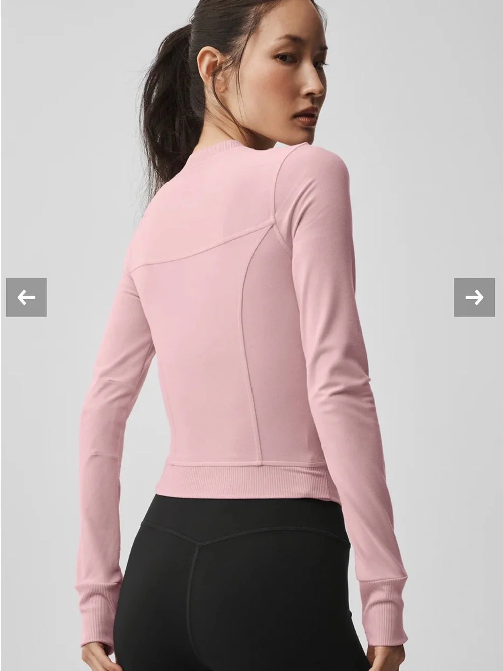 ALO Yoga Alosoft Recharge Jacket Small Limited: Vintage Pink NWT
